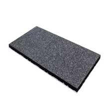 Rubber flooring “Connect Tiles Fifteen” 50x100cm + 5 connectors Stockz | 50x100x4 CM