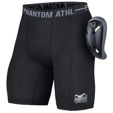 Coquille Shorts Vector mit Cup, Taille: L, Couleur: Noir