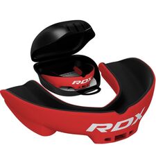 Zahnschutz Erwachsene RDX – Rot und Schwarz, Bekleidungsgrösse: One Size, Farbe: Rot