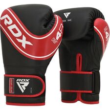 Boxhandschuhe Kinder Rot/Schwarz 4oz, Farbe: Rot, OZ: 4oz