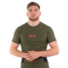 Rashguard Metal Boxe Performance Olive XXL, Size: 2XL, Colour: Khaki