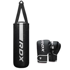 Junior Boxset F6 – Weiss – Boxsack 60 cm + Handschuhe 6 oz, Farbe: Weiss, Zusatzgewicht: 8 kg, Länge: 0.6m