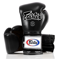 Guantoni da boxe Fairtex BGV9 – Heavy Hitter Mexican Style – Nero – 18 oz, Colore: Nero, OZ: 18oz
