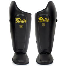 Paratibie Fairtex SP8 – Ultimate – Nero – L, Taglia: L, Colore: Nero
