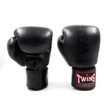 Gants de boxe Twins Noir/Noir &ndash; 14oz, Couleur: Noir, oz: 14oz