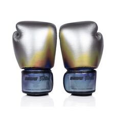 Gants de boxe Fairtex BGV1C-PLUS x Milli – Argent – 10 oz, Couleur: Argente, oz: 10oz