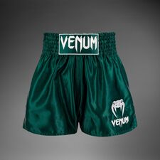 Short Muay Thai Venum Classic – Verde Foresta – XXL, Taglia: 2XL, Colore: Verde