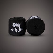 Bendaggi da boxe Venum – Nero – 4,50 m, Colore: Nero, Lunghezza: 4.5m