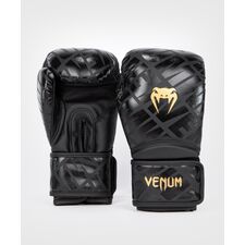 Boxing Gloves Venum Contender 1.5 XT – Black / Gold – 10 oz, Colour: Schwarz, OZ: 10oz