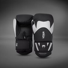 Guantoni da boxe Venum Challenger 4.0 – Nero / Bianco – 12 oz, Colore: Nero, OZ: 12oz