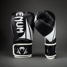 Guantoni Boxe Venum Challenger 2.5 Nero/Bianco 10oz, Colore: Nero, OZ: 10oz