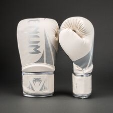 Boxhandschuhe Venum Challenger 2.5 Weiss/Silber 16oz, Farbe: Weiss, OZ: 16oz