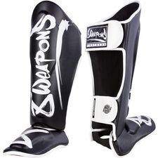 Shin Guards - Unlimited 2.0, Size: M, Colour: Schwarz