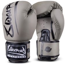 Boxhandschuhe 8 WEAPONS Unlimited 2.0 &ndash; Sand/Schwarz &ndash; 12 oz, Farbe: Beige, OZ: 12oz