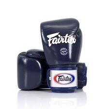 Gants de boxe Fairtex BGV1 &ndash; Universels &ndash; Bleu &ndash; 12 oz, Couleur: Noir, oz: 12oz