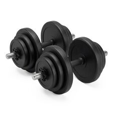 Ensemble d'haltères réglables ajustables vinyle 2x14kg VirtuFit