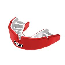 Protège-dents Instant Custom Fit OPRO Junior – Rouge/Blanc, Taille: Taille unique, Couleur: Rouge