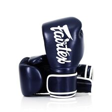 Guantoni da boxe Fairtex BGV14 – Microfibra – Blu – 12 oz, Colore: Blu, OZ: 12oz