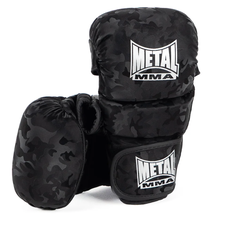 MMA Sparring Handschuhe Metal Boxe The Shell Mirror XXL, Bekleidungsgrösse: 2XL, Farbe: Schwarz