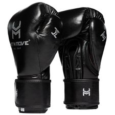 Gants de boxe HitnMove Balance Noir 12oz, Couleur: Noir, oz: 12oz