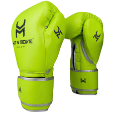 Gants de boxe HitnMove Balance Neon 16oz, Couleur: Jaune, oz: 16oz