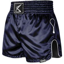 Muay Thai Shorts 8 Weapons Mongkol Marine/Weiss S, Bekleidungsgrösse: S, Farbe: Blau