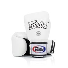 Guantoni da boxe Fairtex BGV1 – Universali – Bianco – 10 oz, Colore: Bianco, OZ: 10oz