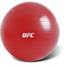 UFC Gymnastikball – 65 cm (Swiss Ball Training), Bekleidungsgrösse: 65 cm, Farbe: Rot