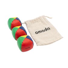 Omada Durable Leather Juggling Ball, Ø 55 mm (set of 3)