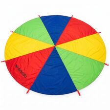 Rainbow fabric parachute for children Omada