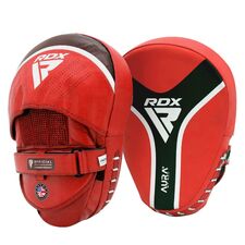 Pattes d'Ours RDX Focus Pad Aura Plus T-17 – Rouge/Noir, Taille: Taille unique, Couleur: Rouge