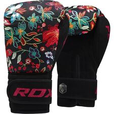 Guantoni Boxe RDX FL3 Floreale – Nero – 10oz, Colore: Multicolore, OZ: 10oz