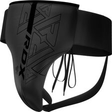 Groin Guard Rex F6 Matte Black-L, Taille: L, Couleur: Noir