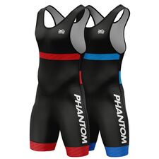 Set tenute da lotta Phantom RAPTOR Rosso/Blu XL, Taglia: XL, Colore: Rosso