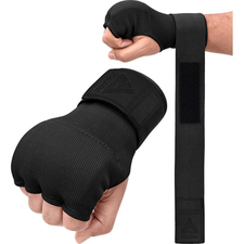 Sotto Guanti Boxe RDX Full Black - Taglia L, Taglia: L, Colore: Nero