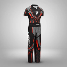 Tenue de Kickboxing Officielle WAKO RDX P1 Rouge S