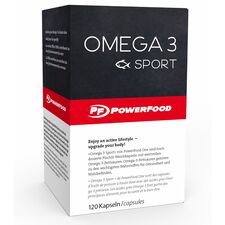 Omega-3-Sport „Neutral“ 120 Kapseln Powerfood One