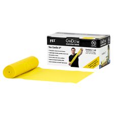 CanDo 5.5m Latex-Free Exercise Band | Yellow