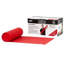 CanDo 5.5m Latex-Free Exercise Band | Red
