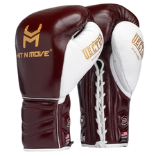 Gants de boxe Vector HitnMove Bordeaux 14oz, Couleur: Marron, oz: 14oz