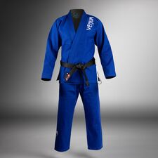 Kimono BJJ Venum Contender 3.0 380 g – Bleu royal – A3, Couleur: Bleu, Taille (Kimono): A3 185-191 cm
