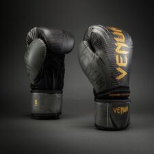 Gants de boxe Venum Galactic 3.0 Noir/Or 16oz, Couleur: Noir, oz: 16oz