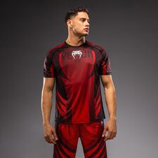 Dry Tech T-Shirt Venum Galactic 3.0 Rot/Silber L, Bekleidungsgrösse: L, Farbe: Rot