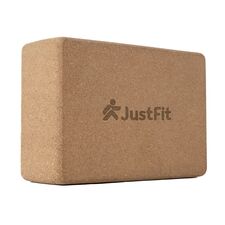 Brique de yoga "Yoga Block" en liège antidérapant JustFit