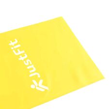 Bande de résistance physiothérapie TPE (sans latex) JustFit | Jaune