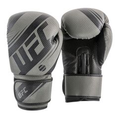 UFC PRO Performance Rush Gants de Boxe d'entraînement, Couleur: Gris, OZ: 12oz