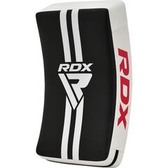 Bouclier de Frappe Incurvé RDX Gel T1 Blanc/Noir, Taille: Taille unique, Couleur: Noir