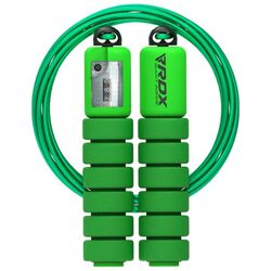 Corde à Sauter Réglable de 3m10 Pour Enfants Avec Compteur, Couleur: Vert, Longueur: 3.10m