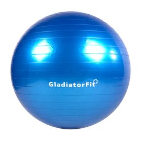 GL-7640344751324-Gymnastics / yoga ball in PVC &#216; 75cm + inflation pump | 75 CM