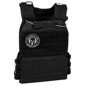 GL-7649990879222-Adjustable nylon weighted vest | Black 1.5 KG